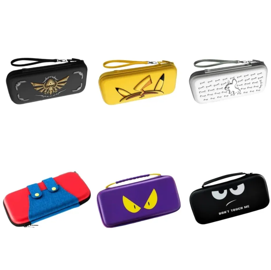 Per Nintendo Switch Oled Borsa Impermeabile Con Cerniera Per Il Trasporto A Mano Custodia In Nylon Antiurto Eva Per Nintendo Switch Oled Storage Bag