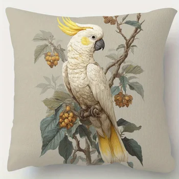 Cockatoo Plush Pillowcase 1