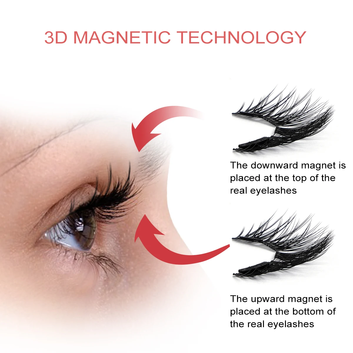 MAGEFY Magnetic Eyelash Set 4