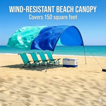 Oversized Beach Shade Canopy 1