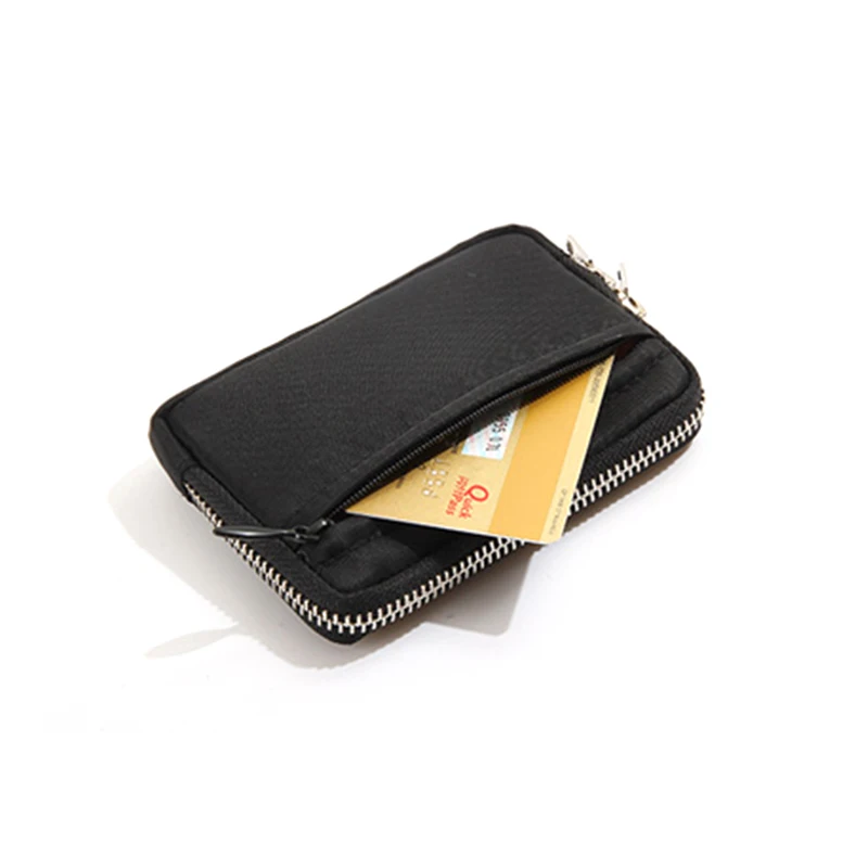 Earbuds Storage Bag Japanese Men Wallet Credit Card Holder Case For Boys Girls Journey Bank Card Organizer Zipper Coin Purse