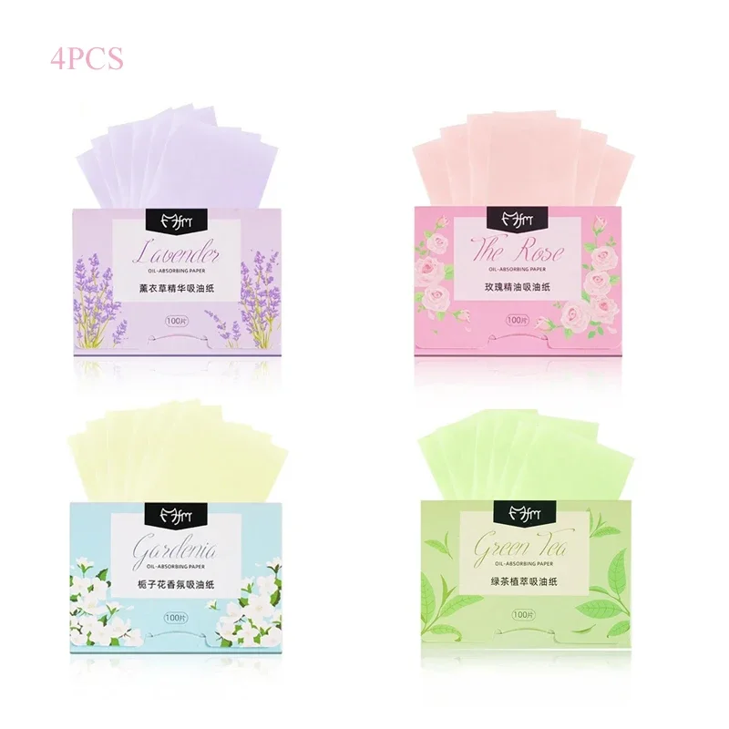 100/400 Pieces of Oil-absorbing Paper Cleansing and Refreshing Oil-absorbing and Sweat-absorbing Beauty Makeup Tool 2
