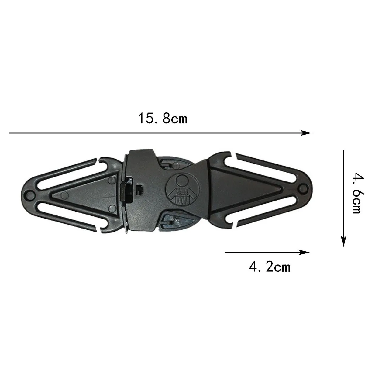 Baby Stroller Car Safety Seat Belt Adjustable Highchair Safety Harness Positioning Lock Buckle Anti Escape Child Baby Chest Clip