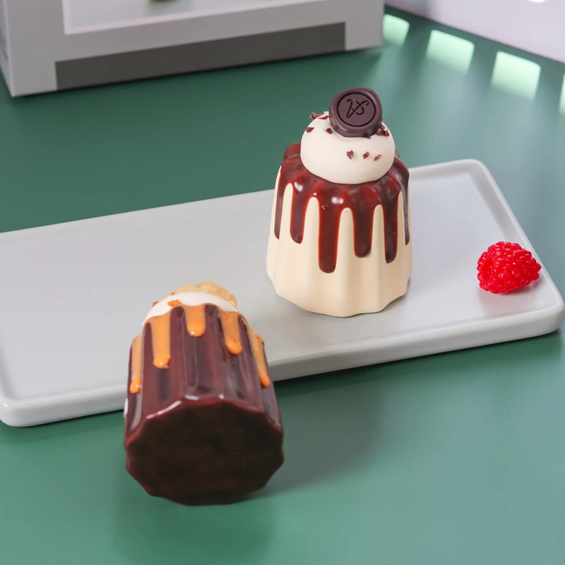 1PC Kitchen Food Toys Food Photography Props Food Model Artificial Fruit Cake Cookies Fake Food Decoration Tea Table Decoration FCYY-071