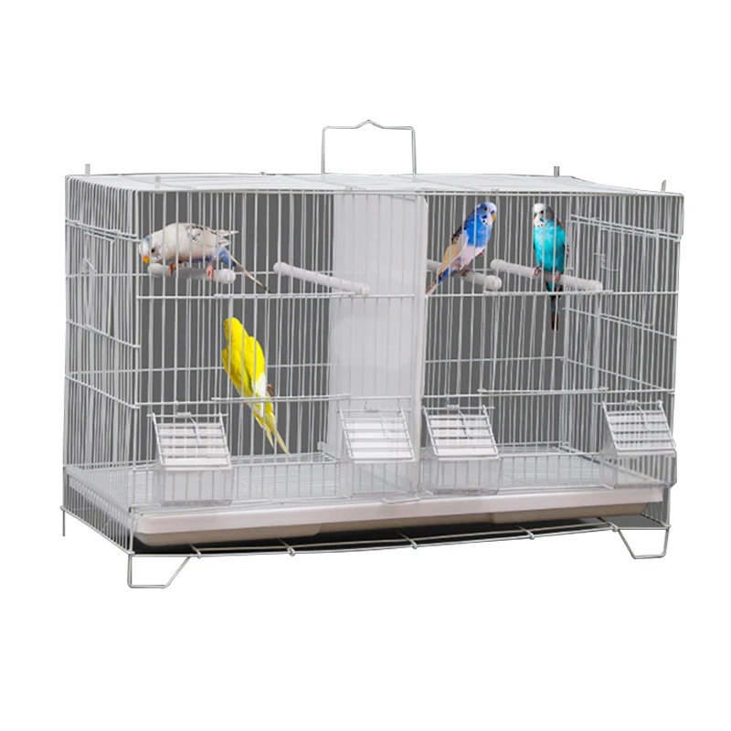 

Bird cages manufacturers Pet cages carriers bird breeding parrot large metal breeding bird cages in stock