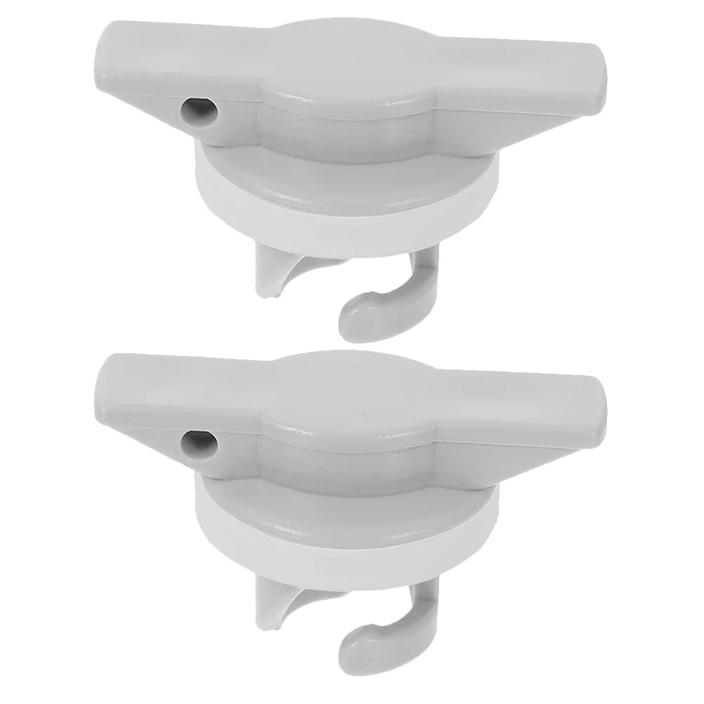 

2 Pcs Kayak Valve Cover Inflate for Rubber Dinghy Boat Spiral Fast Pvc Airing Plug Women's Anti-leakage