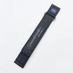 Apollo Limited Edition Waterproof Velcro Watch Strap - Moon Watch Collection - 20mm (Black)