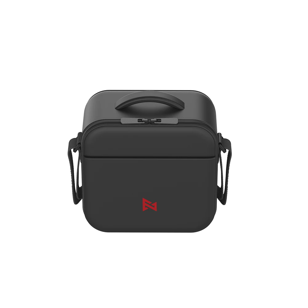 Vue de côté du sac à dos pour drone FIMI X8 MINI 3 avec poches zippées et logo FIMI