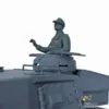 Henglong 1/16 7.0 Plastic FPV Panzer IV F2 RC Tank 3859 Steel Metal Gearbox 360 Rotating Infrared Battle TH17397-SMT7 6