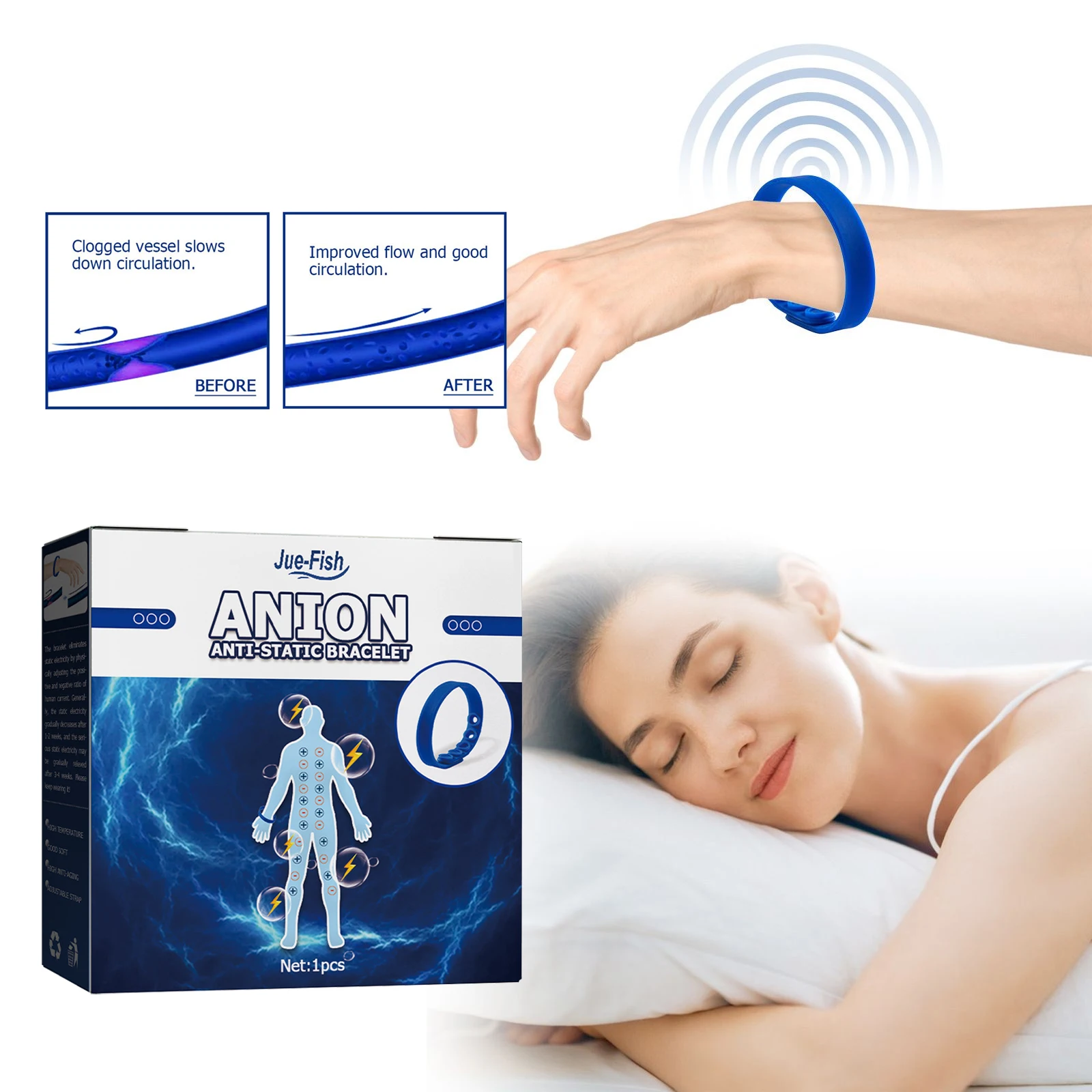 Anti Static Wristband Bracelet Anti Static Bracelet Body Sports