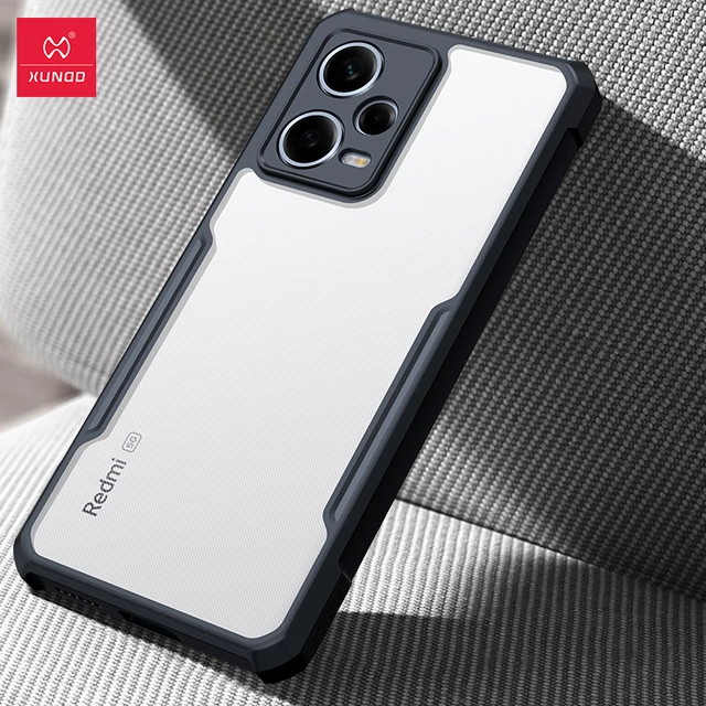 Xundd-funda para Redmi Note 12 Pro Plus 12 Pro 5G, carcasa de parachoques a  prueba de golpes, protección de lente, funda trasera para Redmi Note 12 -  AliExpress