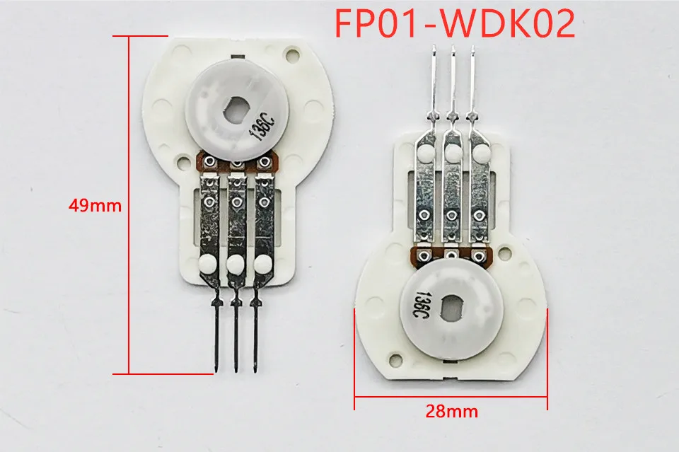Capteurs De Résistance Climatisation Voiture 4,7K - Lot De 4, Compatible Piher SE28, Dimensions 49x28 Mm