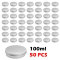 Silver 100ml 50PCS