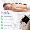 Hot Stone Massage Set with Temperature Adjustment ,Professional Spa Massage Tools, Relieve Tension and Muscle Pain 5