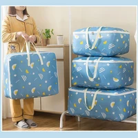 Thickened Oxford Cloth Clothing Quilt Storage Bag Large Capacity Moving Luggage Packaging Bag Home Sundries Organization Bag 2