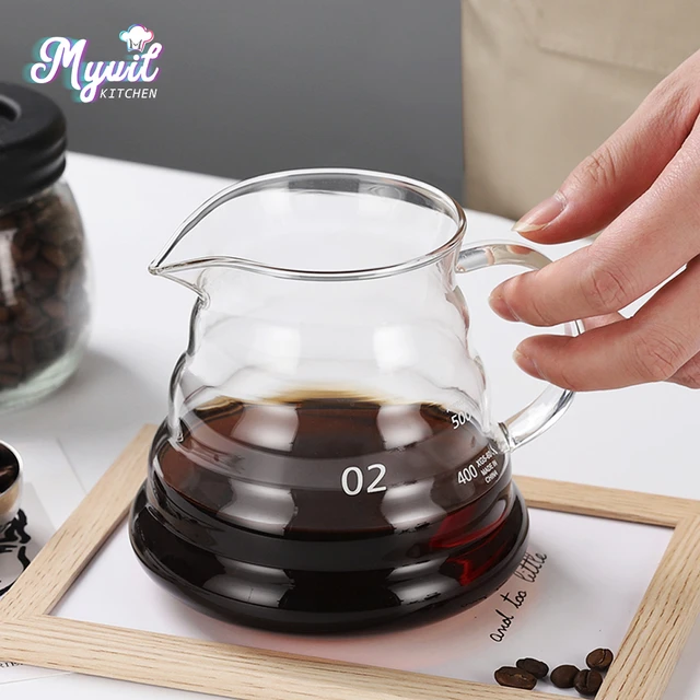 Glass Carafe Pour Over 600ml