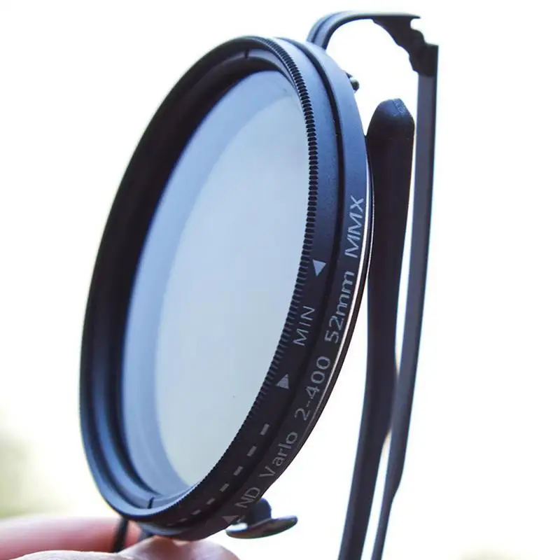 Adjustable Tinted Polarized Sunglasses ND9 1-9 Circular Frame Beach UV Protection Anti Glare Adjustable Lenses Outdoor Eyewear