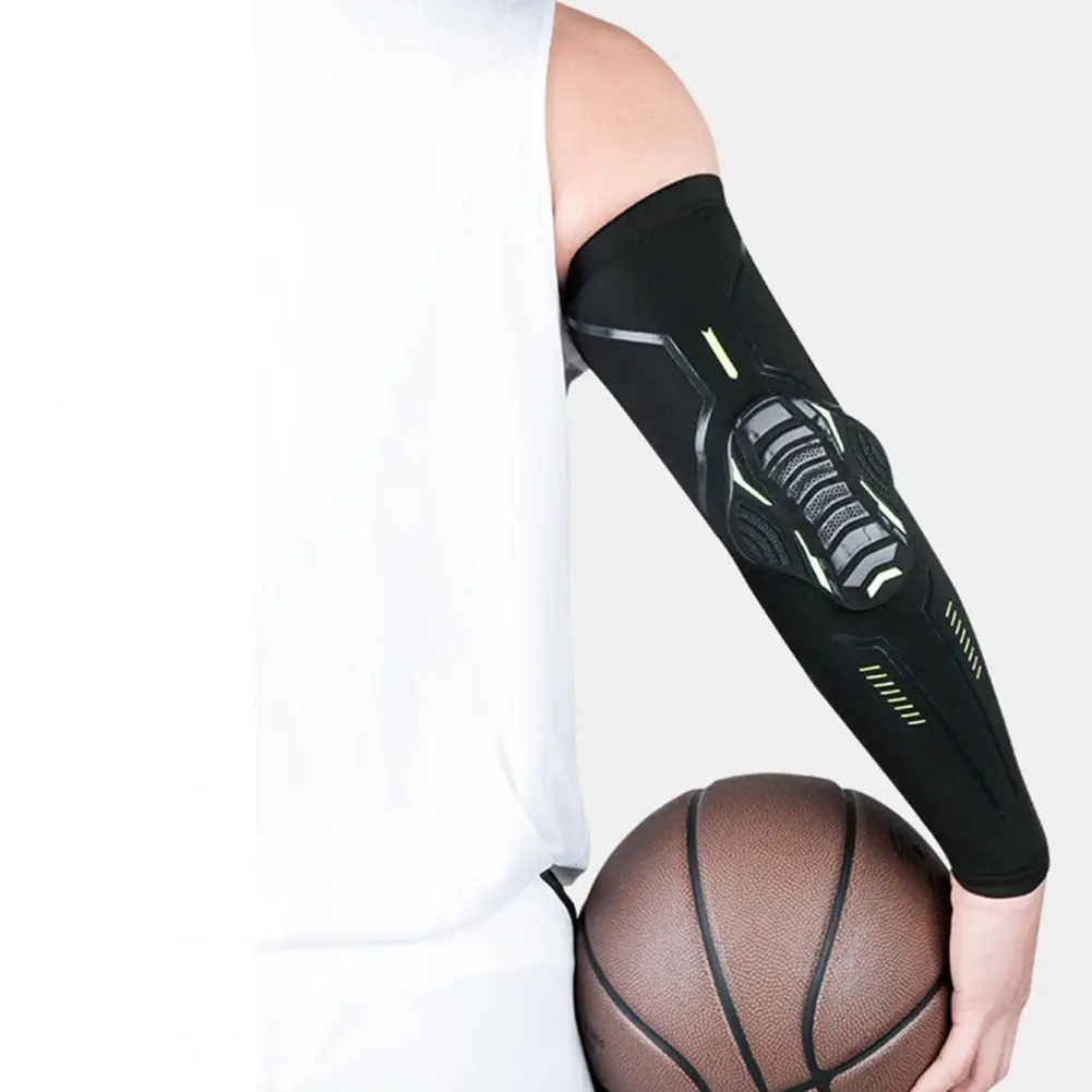 1Pc Arm Protector Honeycomb EVA Crash Pad Shock Absorption Elbow Protection Not Tight Men Women Sports Elbow Arm Brace