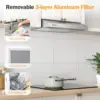 Under Cabinet Range ,Ductless Convertible, Kitchen Vent Hood 30 Inch with 3-Speed Exhaust 6