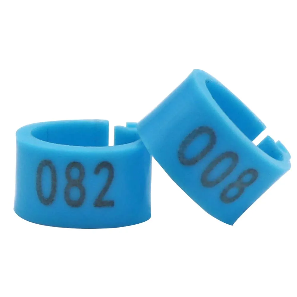 100 Pcs Birds Pigeon Feet RingsMulticolor Plastic Dove Leg Band Poultry Parrot Clip Band Foot Ring Supplies Bird Appliances - Image 4