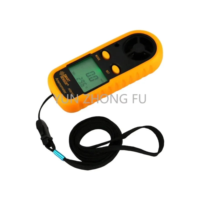 

Wind Speed Temperature Measurement Wind Level Meter Instrument Analyzer Smart Sensor AR816 Handheld Digital Anemometer