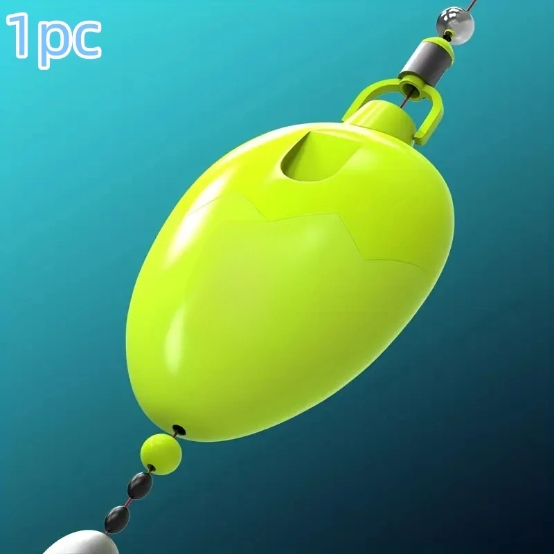 Flotteur pêche haute définition 1 pièce sans perçage - Matériau PC résistant eau douce et mer
