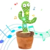 A talking cactus toy that can be charged, recorded, and repeated. Suitable for Spanish, English, and Arabic voice changer 2