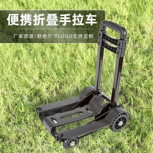 Kis Szekerek, Háztartási Hordozható Expressz Szállítás, Mozgó Kocsik, Kézzel Húzott Rakomány Pótkocsik, Hajtogató Bevásárlókocsik. - Image 2