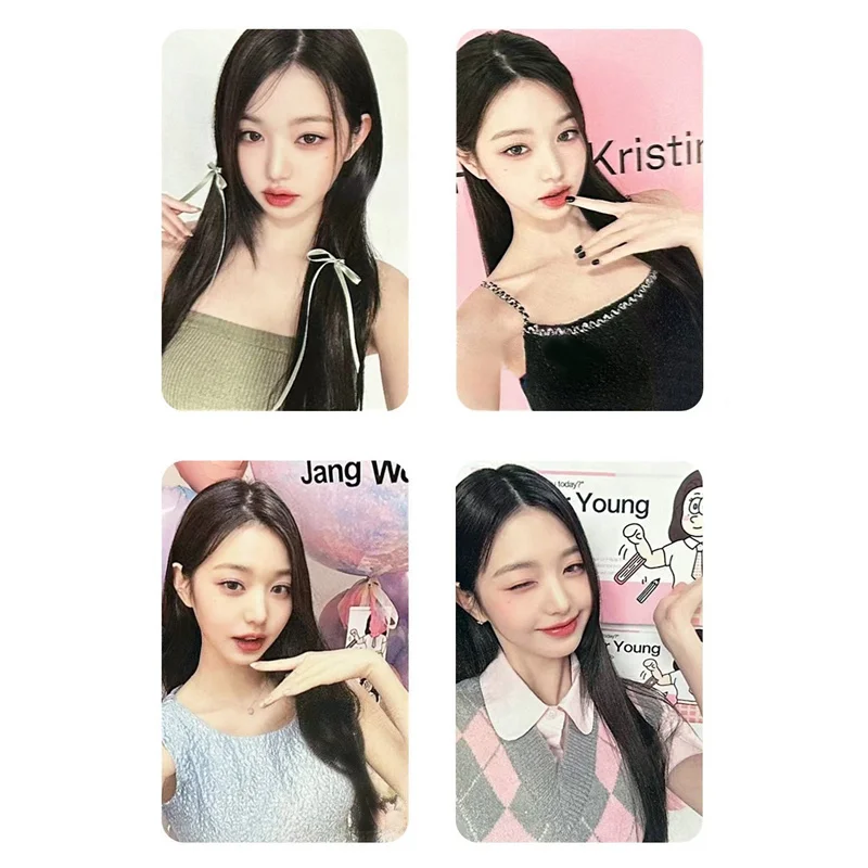 

4 шт./набор, коллекционные открытки с поп-альбомом Jang Won Young LOMO Card 4,0