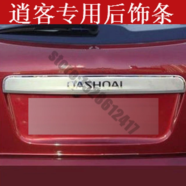high quality stainless steel Rear Trunk Lid Trim Cover Fit For Nissan  Qashqai Dualis 2008-2015 Car Styling - AliExpress