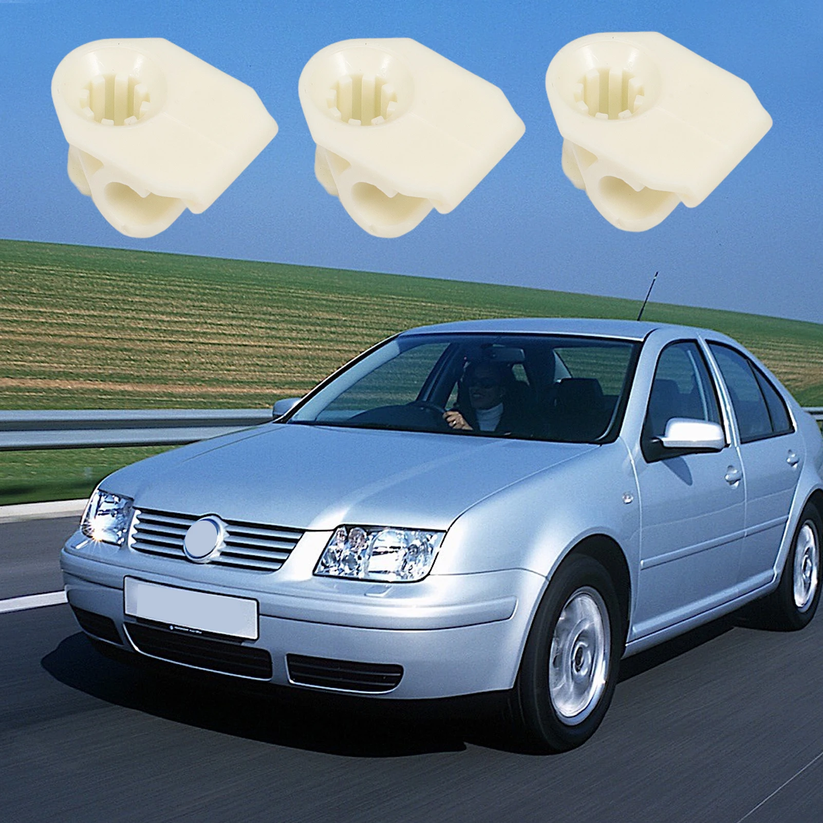 Car Brake Hoses Brake Hose Clips For MK4 Golf Bora X6 Tdi Gti V5 V6 R32 Line Holder Line Fixings 6 Pcs