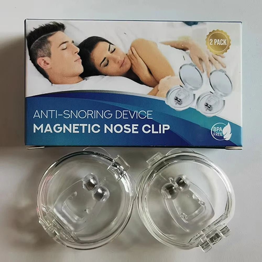Anti Snoring Device Nose Clip vent blocker Silicone Snore Stop ring silent snore sleep Aid Night Sleeping Apnea Guard Night 4