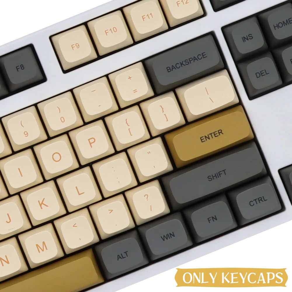 Azerty Teclado Chave Caps Nórdico Qwertz para Cereja mx Teclado Mecânico Pbt Azerty Perfil Layout Iso Xda - Imagem 4