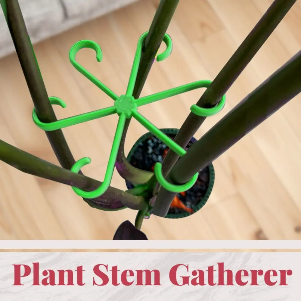 Reusable Plant Stem Folding Frame Garden Tools No Stake Trellis Plant Stem Support Support Branches Organizer 4PCS plant stem support