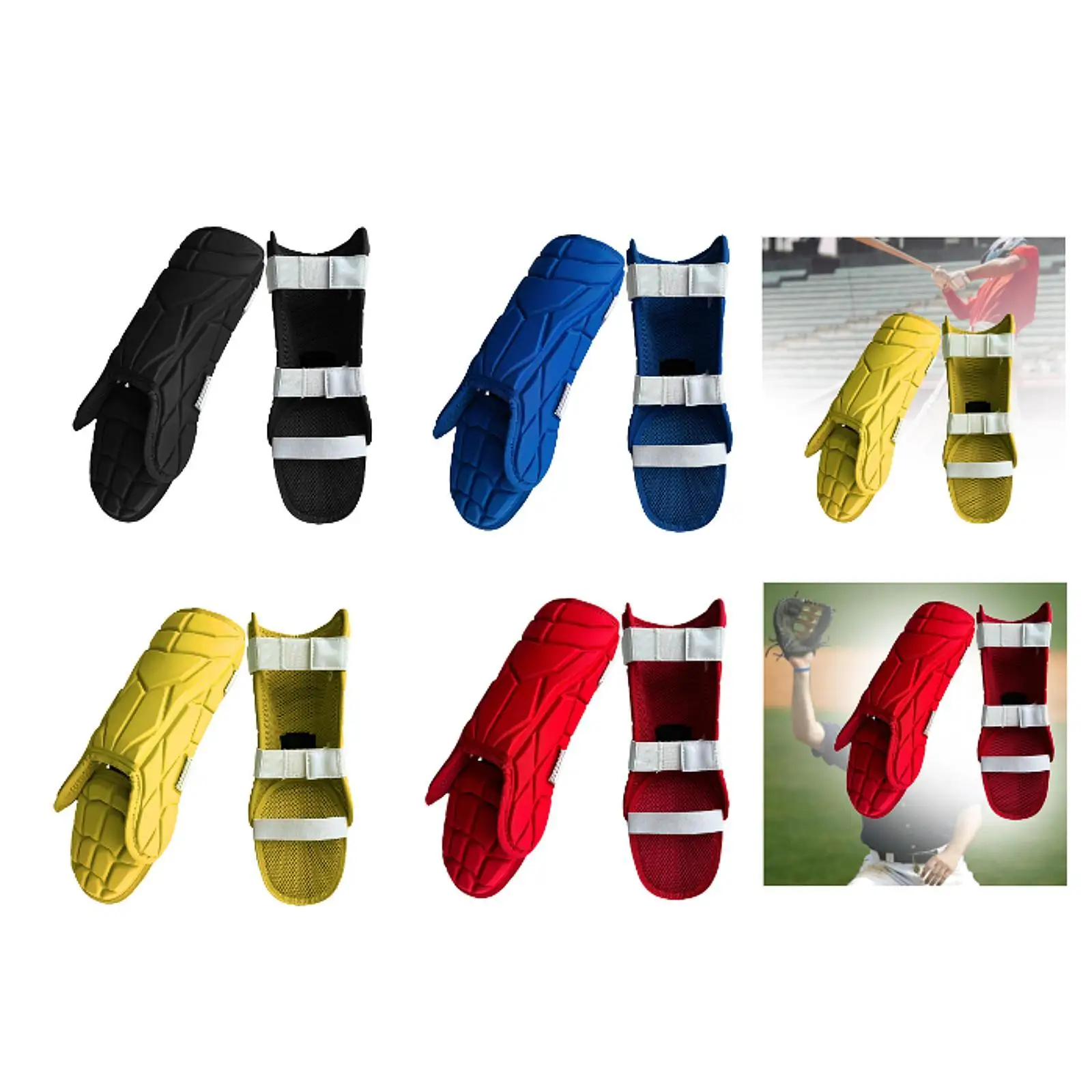 Baseball Leg Guards for Adults Comfortable Protector Gear Protective Versatile Compact Equipment Shin Guards Shin Protection