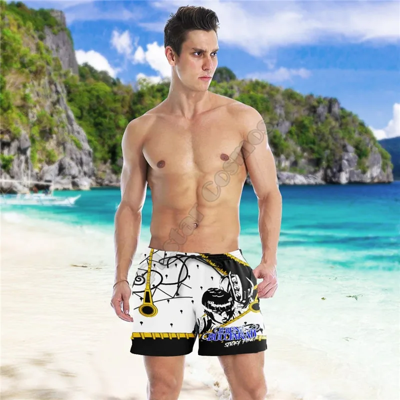 Anime Colossal Titan Beach Shorts 3D Printed Shorts Summer Casual Men's Shorts Loose Quick Drying shorts Cosplay Clothes