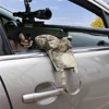 1PC 600D Oxford Cloth Cars Window Mount Gun Rest Bag Hunting Bag Shooting Target Rifle Support Sandbag Gun Bench Rest Bag 1