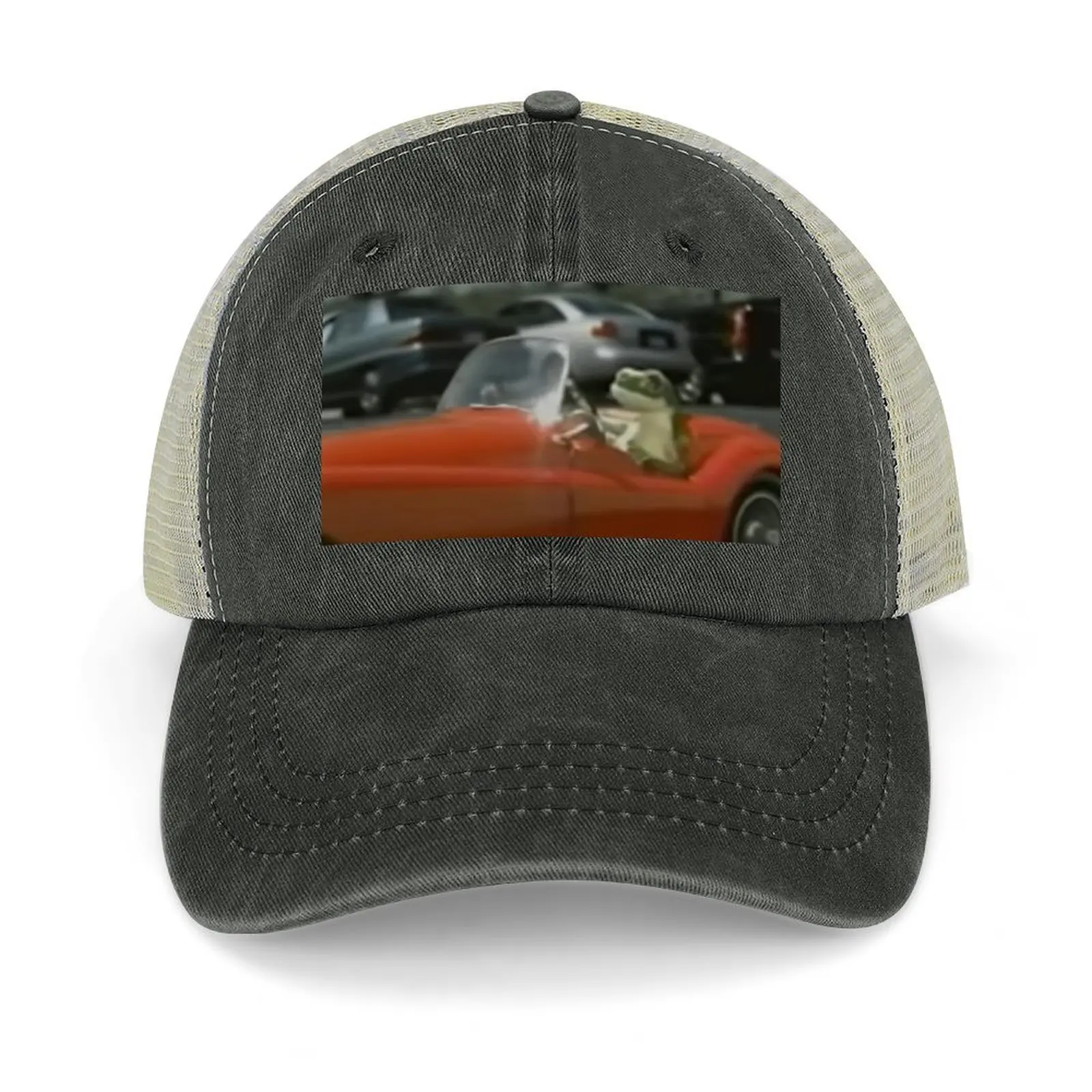 

Gecko driving Cowboy Hat Fluffy Hat black Gentleman Hat fishing Man Women's