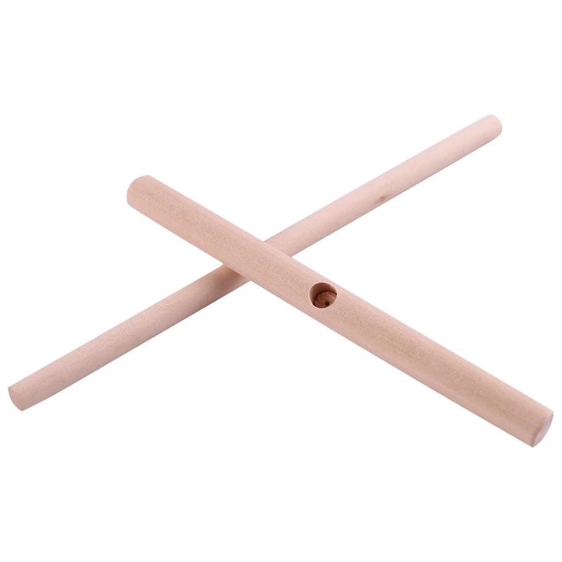【CLEARANCE】Practial T Shape Crepe Maker Pancake Batter Wooden Spreader Stick Home Kitchen Tool Kit DIY Use 1Pc