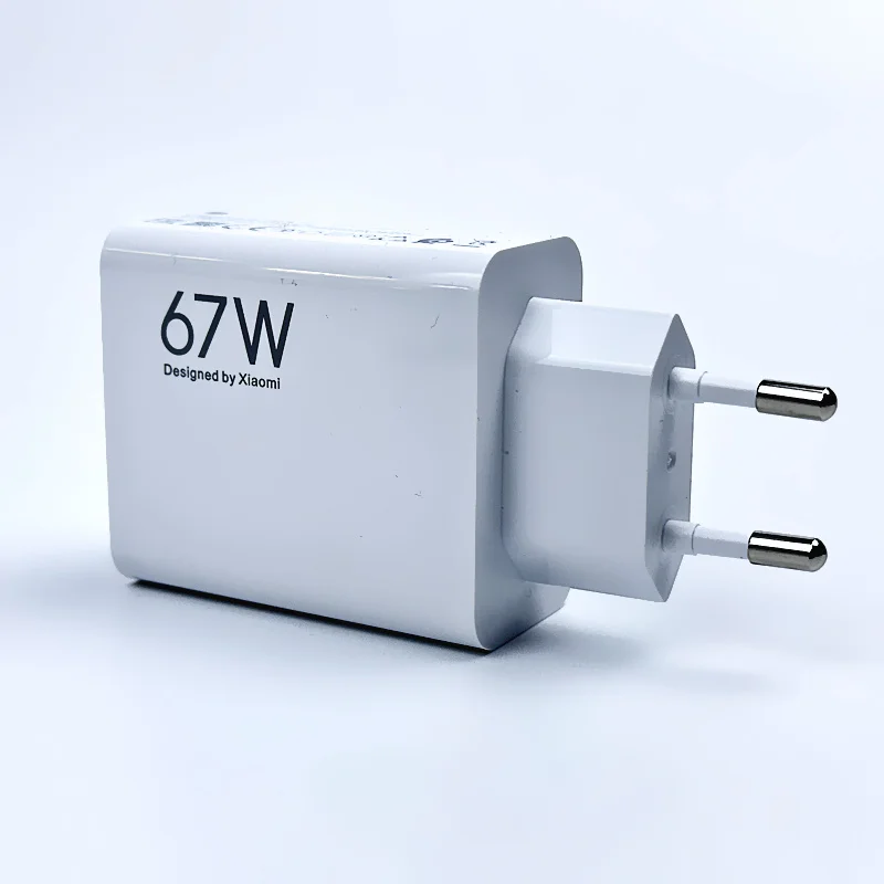 Original Xiaomi 67W Charger Turbo Fast Charge EU Adapter Usb Type