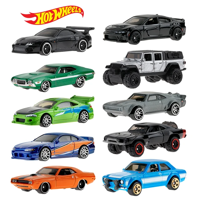 Hot Wheels Movie Edition Velozes e Furiosos Cinco veículosGMG69-Modelo de  carro de coleção de brinquedos de liga de simulação de crianças - Escorrega  o Preço