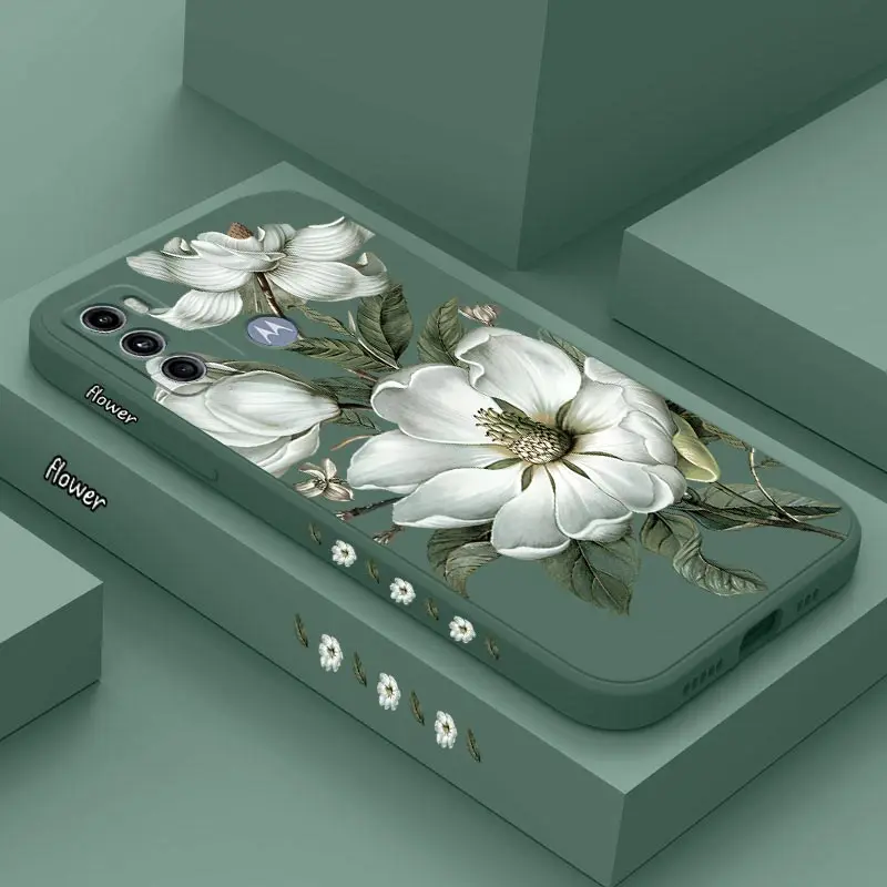 Wild Flower Silicone Phone Case Cover
