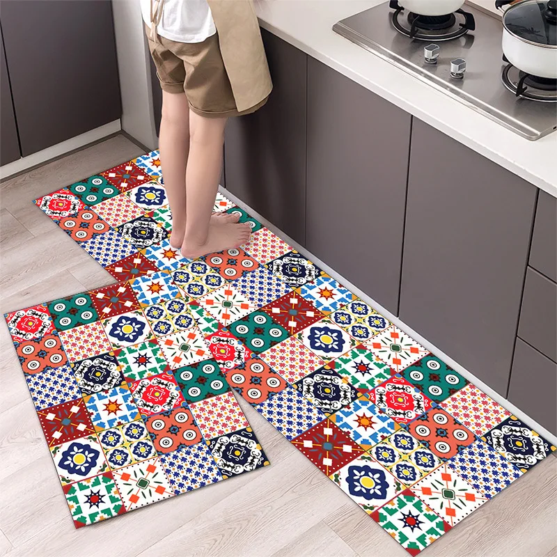 

Anti Fatigue Kitchen Floor Mat 3d Washable Carpet Home Hallway Entrance Door Mat Bathroom Rug Doormat Bedroom Living Room Rugs