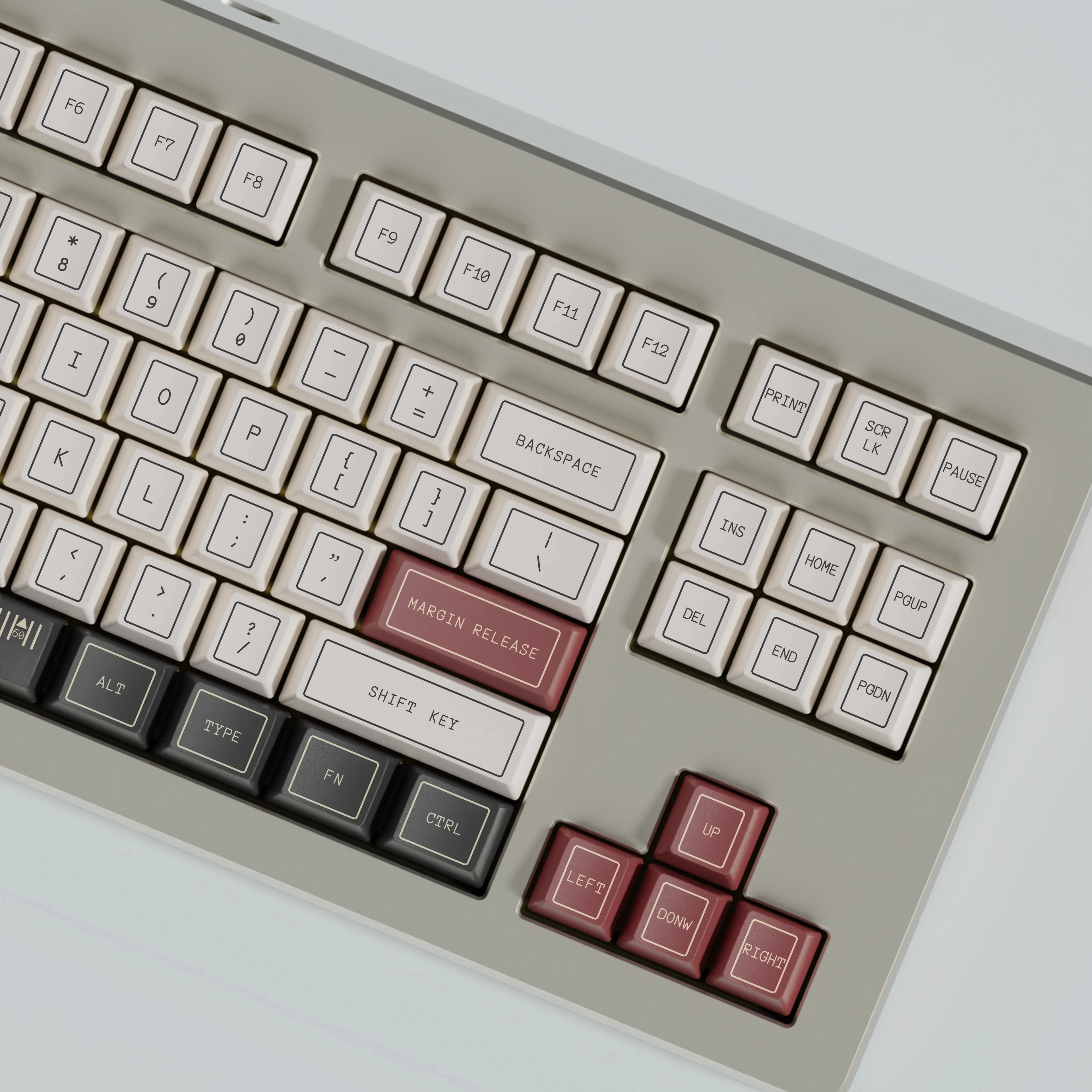 Gmk Contorno Keycaps Grupo Gmk Pbt Tintura Subbed Perfil Cereja Keycap Lightproof Alice 2.25 2.75 7u Duplo b 151 Chaves - Imagem 3