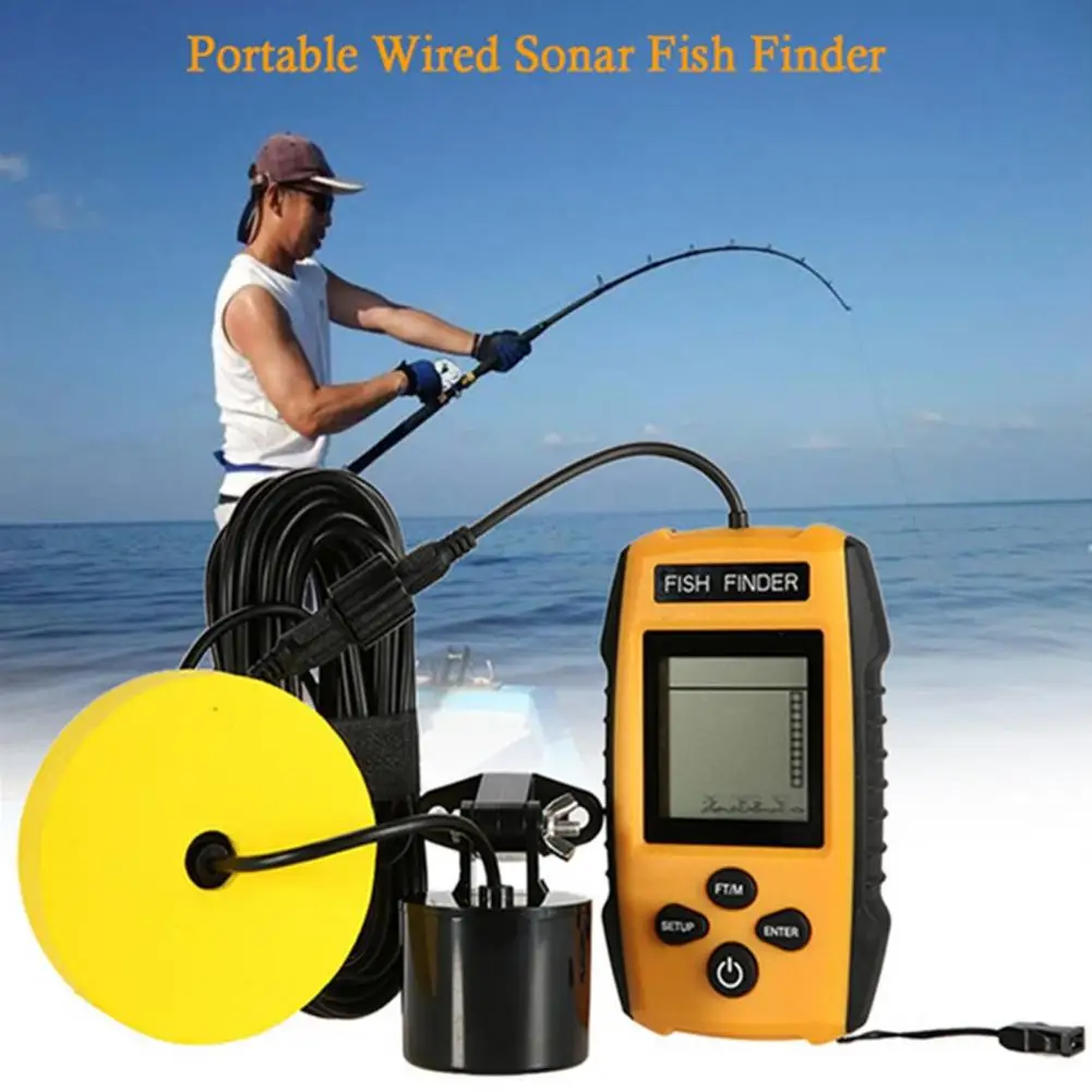 1 Set Useful Fishing Tool Stable Fish Finding Device Effective Anti-rust Widely Usage Fish Detector