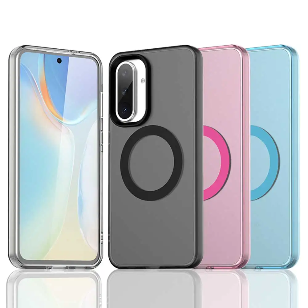 Samsung Galaxy Clear Magnetic Charging Case 1