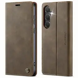 Premium Shockproof Protective Phone Case - Ultra Durable and Stylish Cover for Samsung S23 Ultra (Coffee)