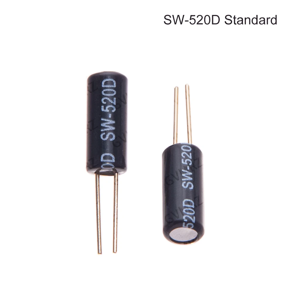 10PCS SW-200D/420/520D/18010P/18015P/58010P/ 18020P/고진동 스위치 볼 틸트 더블 비드 앵글 스프링 센서