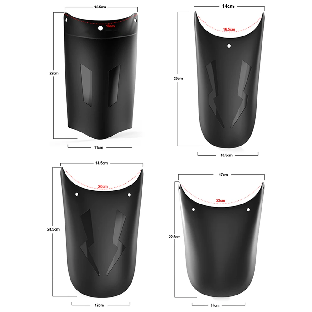 

Universal Motorcycle Lengthen Front Fender Rear or Front Wheel Extension Fender Mudguard Splash Guard For Motorcycle