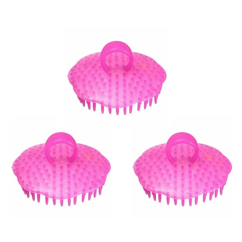 

Массажная щетка для волос, расческа для массажа головы, душа, тела, 3 шт